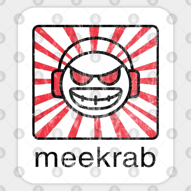 meekrab Sticker by tvshirts